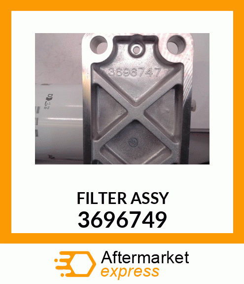 FILTER ASSY 3696749