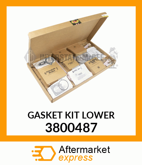 GASKET KIT LOWER 3800487