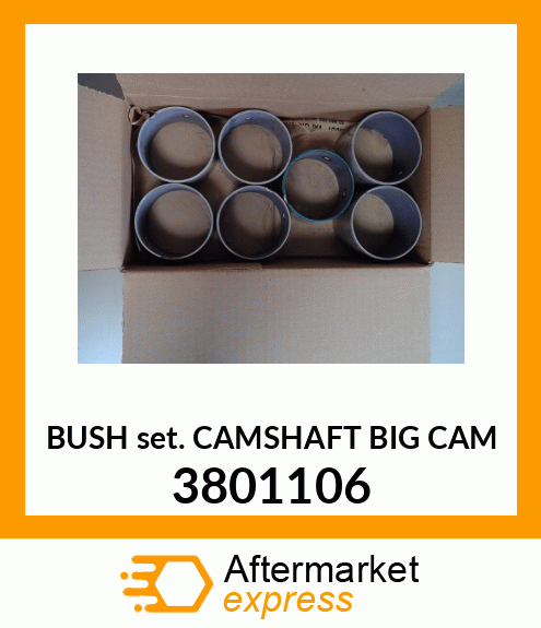 BUSH SET CAMSHAFT BIG CAM 3801106