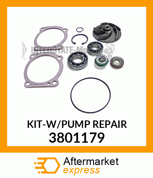 KIT-W/PUMP REPAIR 3801179