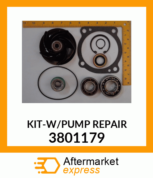 KIT-W/PUMP REPAIR 3801179