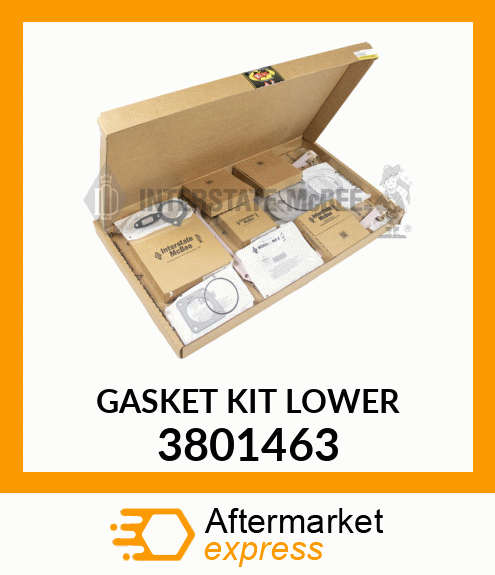 GASKET KIT LOWER 3801463