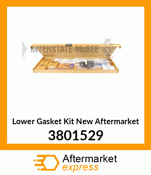 Lower Gasket Kit New Aftermarket 3801529