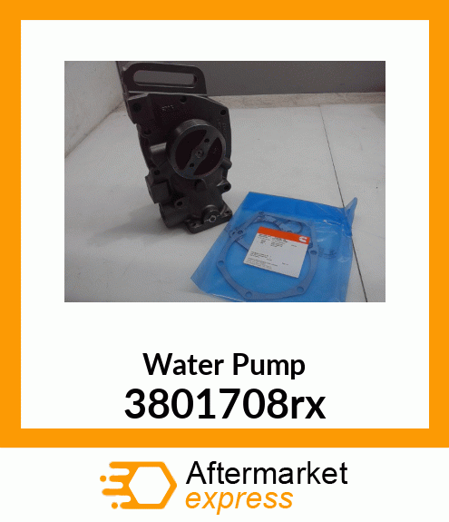 Water Pump 3801708rx