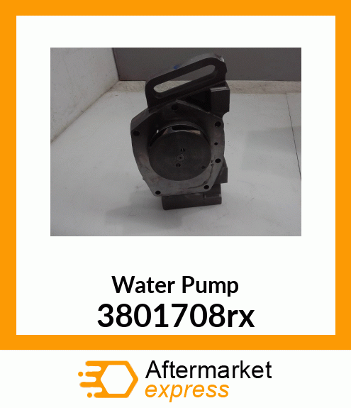 Water Pump 3801708rx