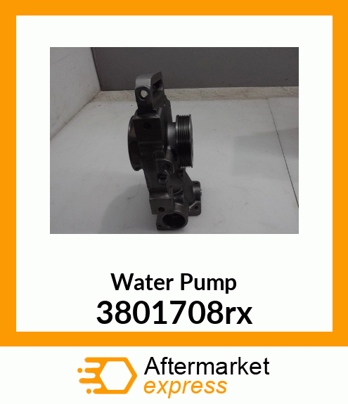 Water Pump 3801708rx