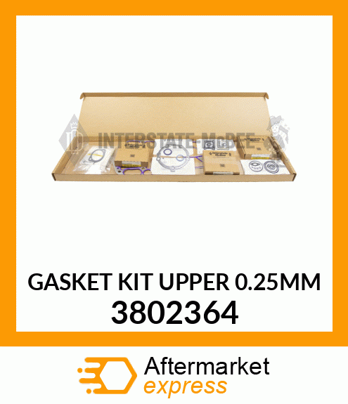 GASKET KIT UPPER 0.25MM 3802364