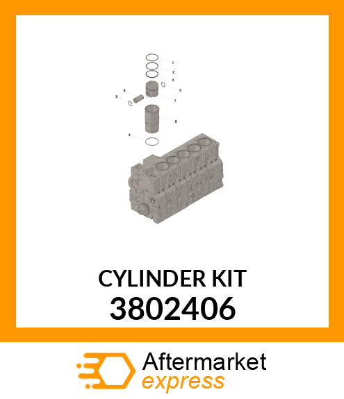 CYLINDER KIT 3802406