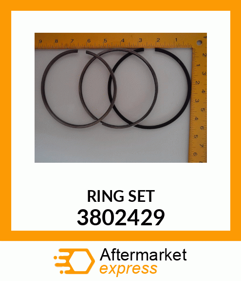 RING SET PISTON 3802429