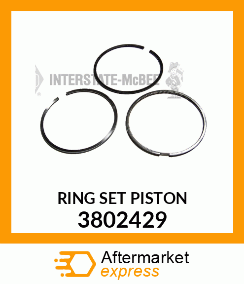 RING SET PISTON 3802429