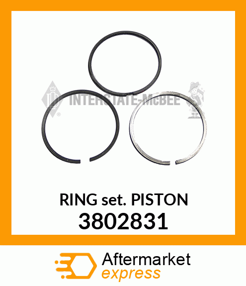 Ring Set Piston 3802831