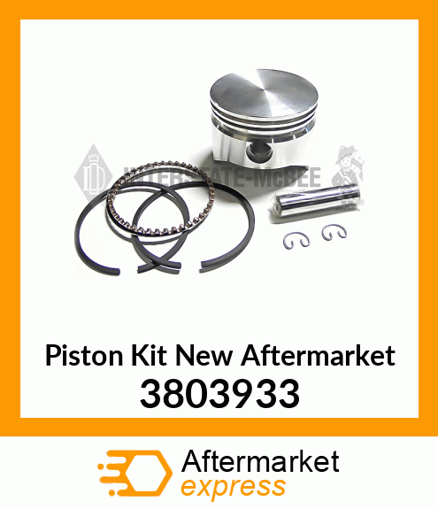 Piston Kit New Aftermarket 3803933