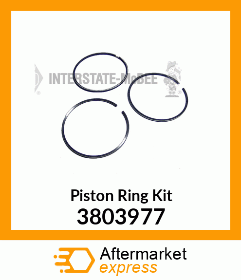 RING SET PISTON 3803977