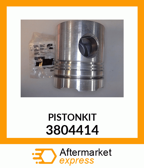 PISTON BODY C/W CLIPS TRI TECH PLUS 3804414