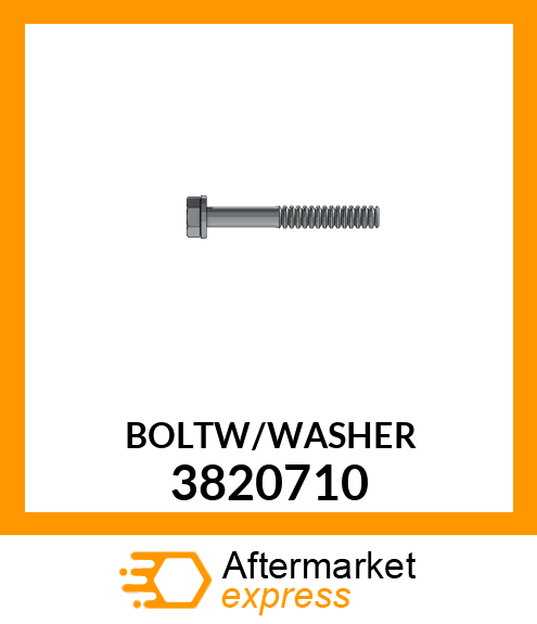 BOLTW/WASHER 3820710