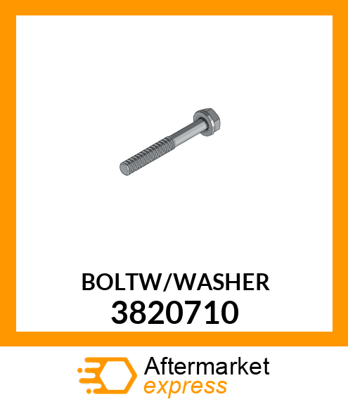 BOLTW/WASHER 3820710