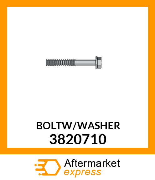 BOLTW/WASHER 3820710