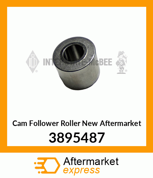 Cam Follower Roller New Aftermarket 3895487