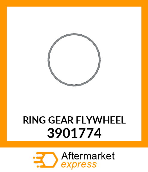 RING GEAR FLYWHEEL 3901774