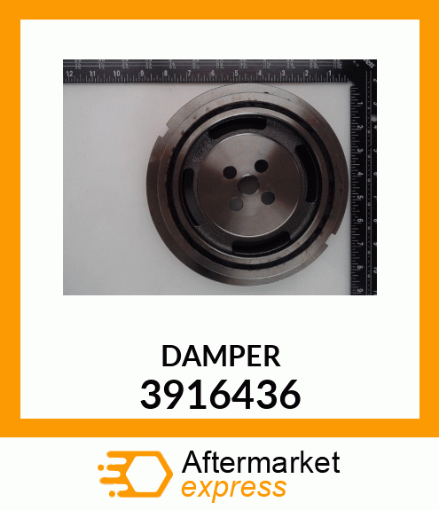 Dampener Pulley 3916436