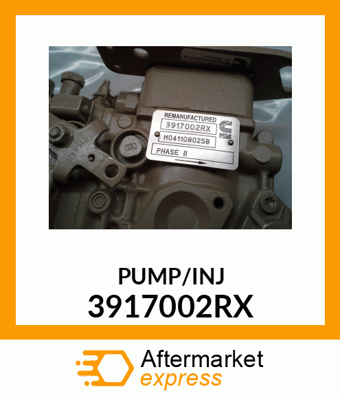 PUMP/INJ 3917002RX