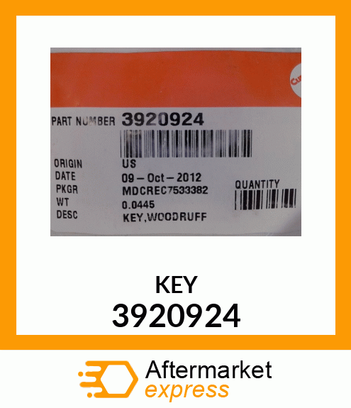 KEY 3920924