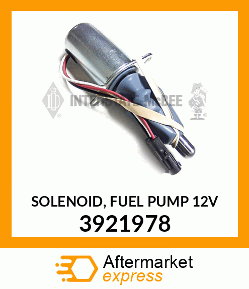 Fuel Shutoff Solenoid New Aftermarket 3921978