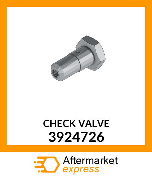 CHECK VALVE 3924726