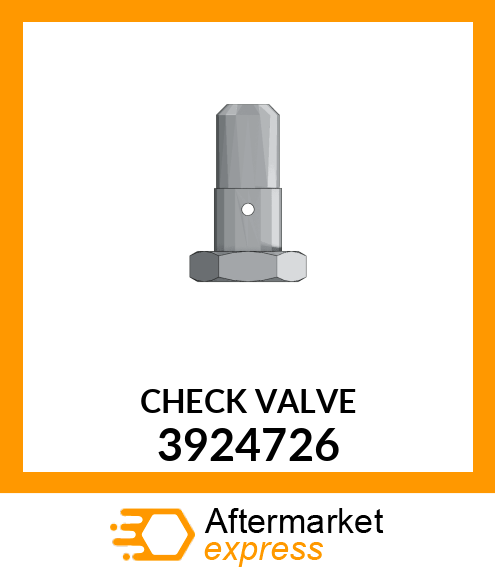 CHECK VALVE 3924726