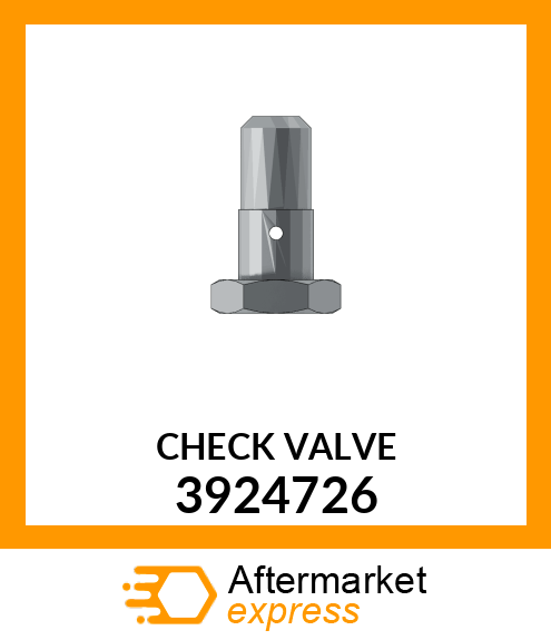 CHECK VALVE 3924726