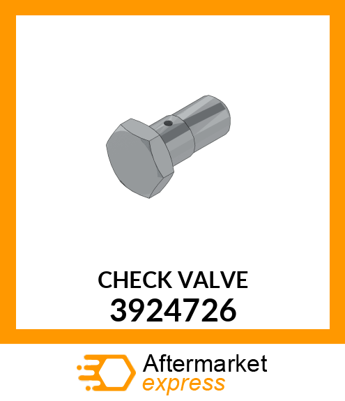 CHECK VALVE 3924726