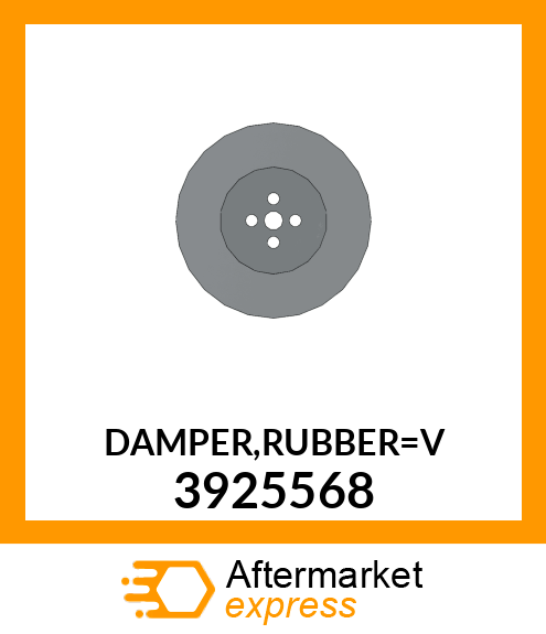 DAMPER,RUBBER_V 3925568