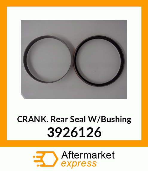 REAR SEAL & SLEEVE KIT 3926126