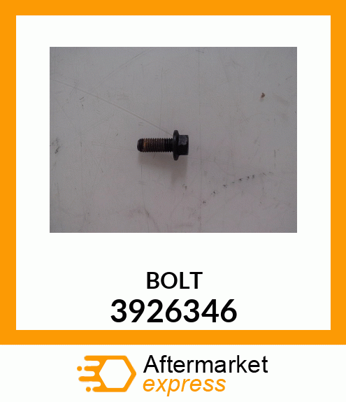 BOLT 3926346