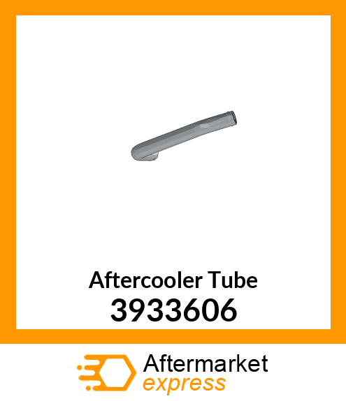 Aftercooler Tube 3933606