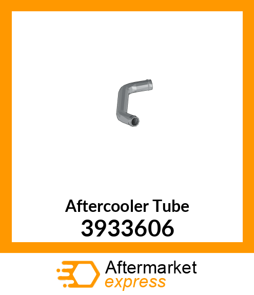 Aftercooler Tube 3933606