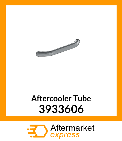 Aftercooler Tube 3933606