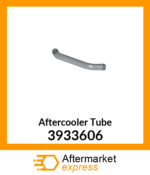 Aftercooler Tube 3933606