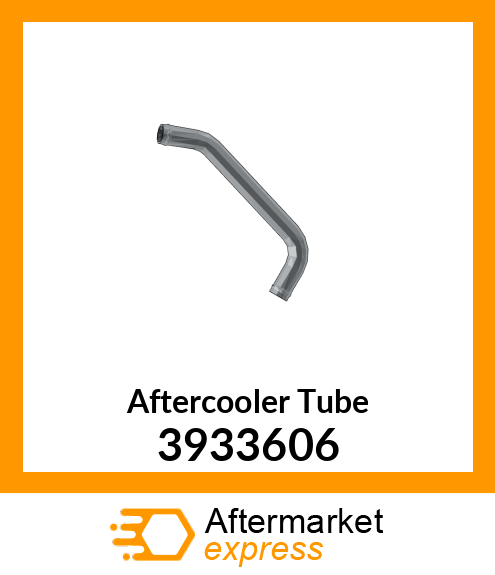 Aftercooler Tube 3933606