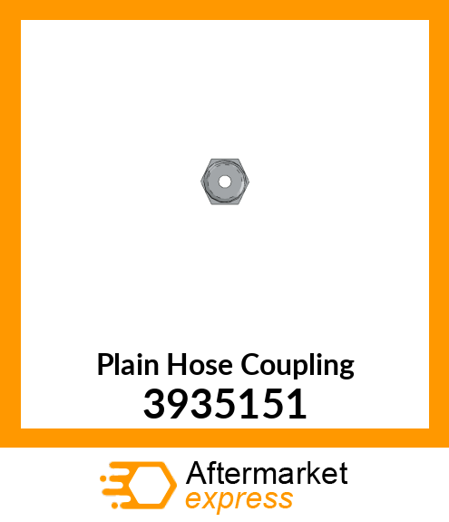 Plain Hose Coupling 3935151