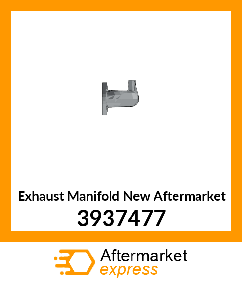 Exhaust Manifold New Aftermarket 3937477