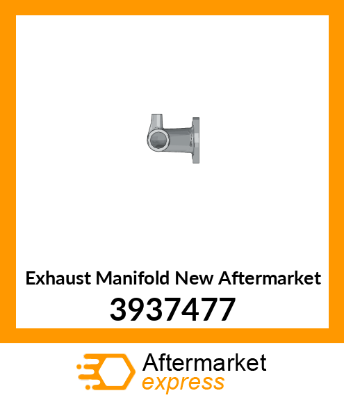 Exhaust Manifold New Aftermarket 3937477