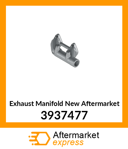 Exhaust Manifold New Aftermarket 3937477