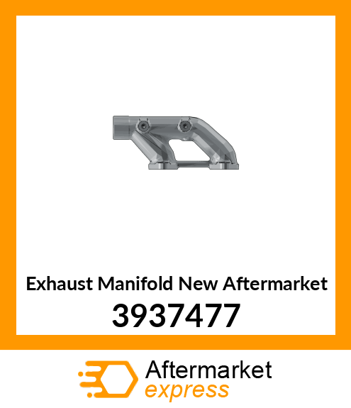 Exhaust Manifold New Aftermarket 3937477