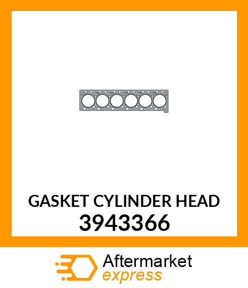 GASKET CYLINDER HEAD 3943366