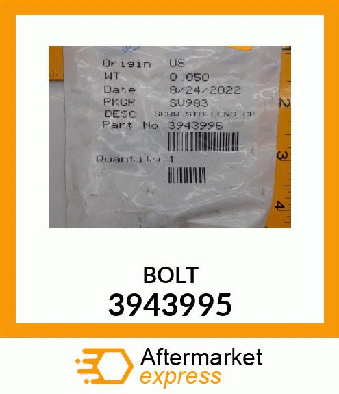 BOLT 3943995