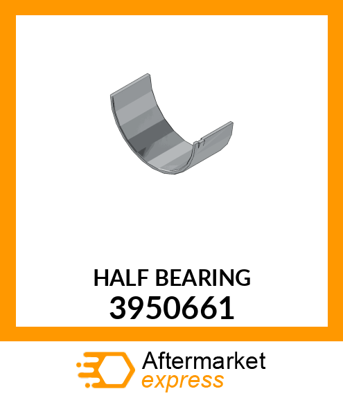 BEARING CONROD (HALF) STD 3950661