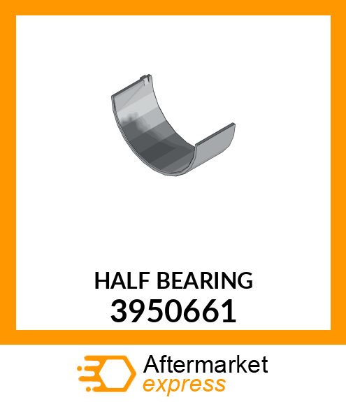 BEARING CONROD (HALF) STD 3950661