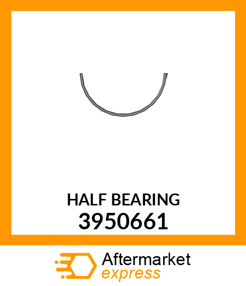 BEARING CONROD (HALF) STD 3950661