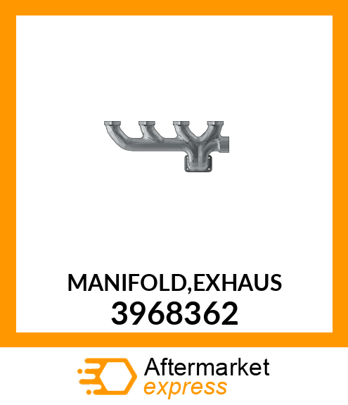MANIFOLD,EXHAUS 3968362